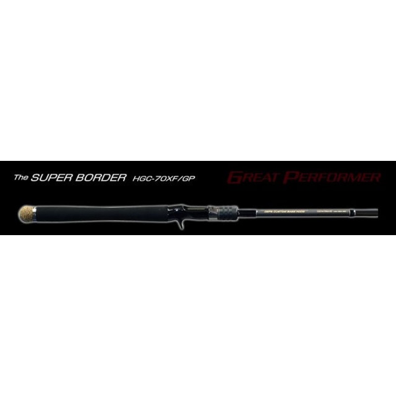 Deps Bass Rod Side Winder Great Performer Super Border HGC-70XF (Baitcasting 2 Piece Grip Joint)