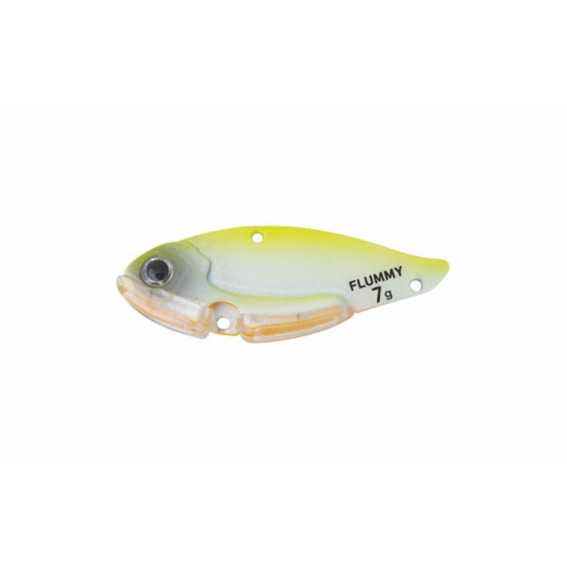 Bottomup Bass Lure Flummy 7.0g Lime Shad