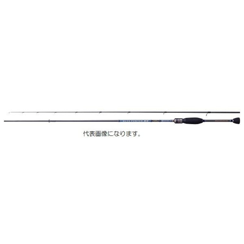 Uzaki Nissin Ares Ajing Rod Blue Porter X4 AJ-504S (Spinning 2 Piece)