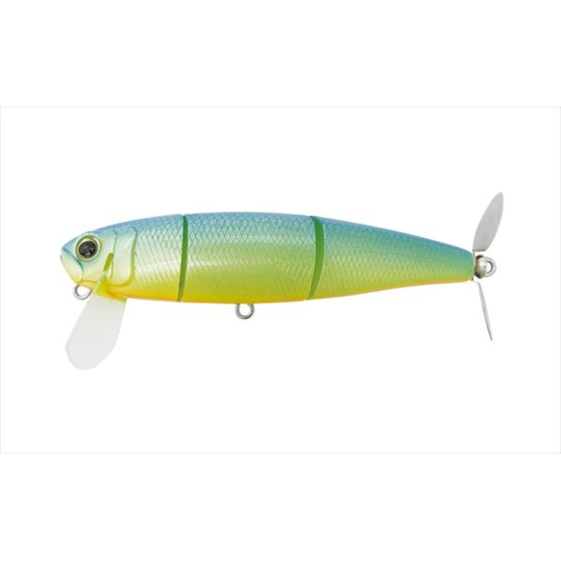 Bottomup Bass Lure Jolly Blue Back Chart