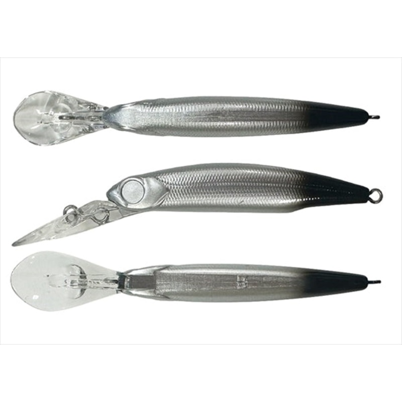 Smith Trout Plug Still Area 48HF #02 Black Tail Shad