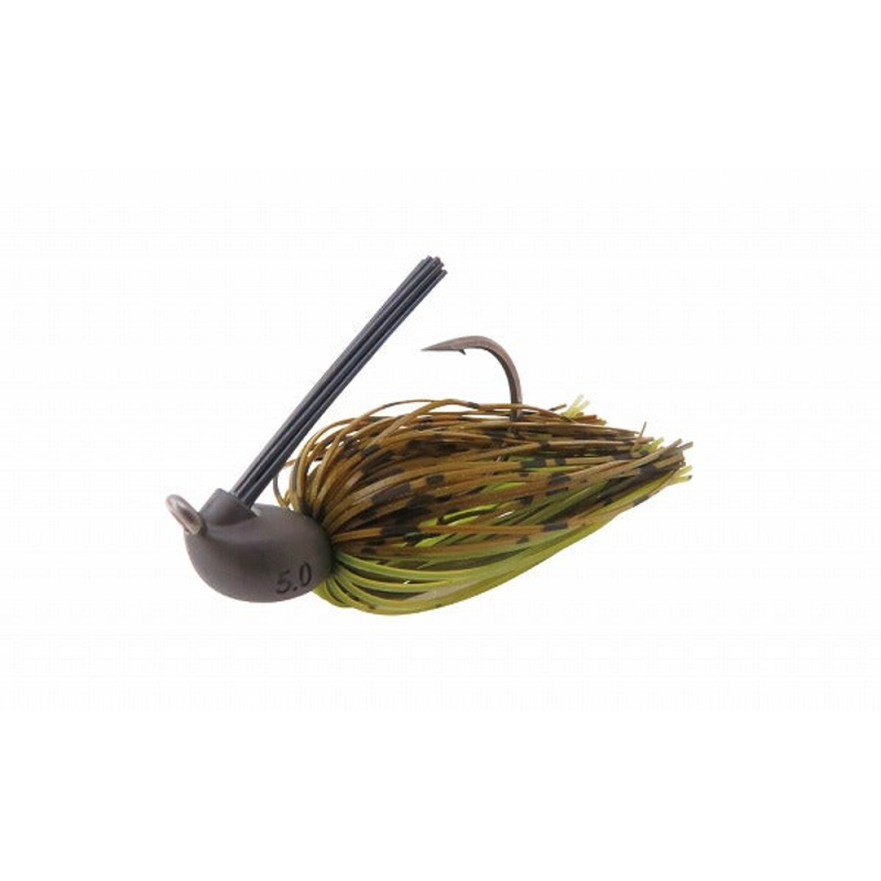 Bottomup Rubber Jig Gap-Jig 7.0g Green Pumpkin Chart