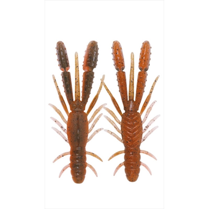 Bottomup Worm Bulls Hog Baby 2.4inch Magma