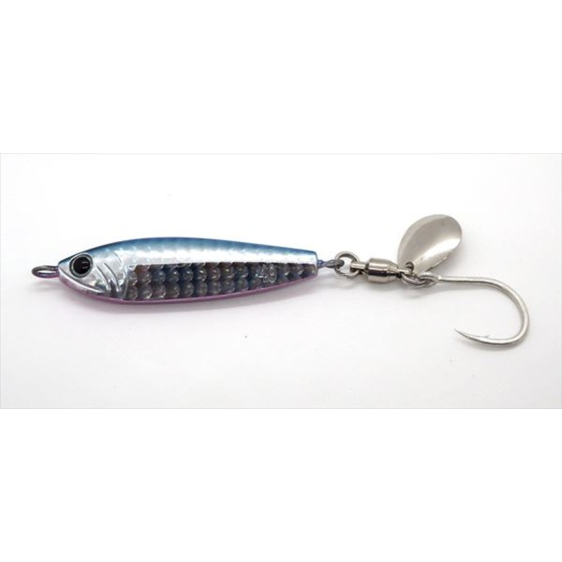 Zeake Metal Jig F-Sardine Blade 40g Blue Pink UV