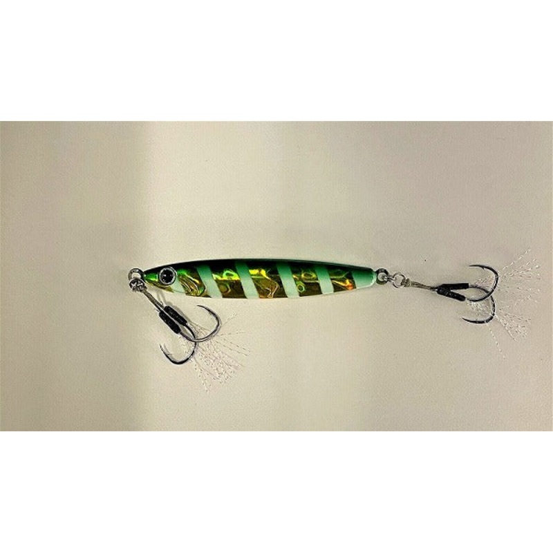 Zeake Metal Jig R-Sardine TG 60g ZG Green Gold