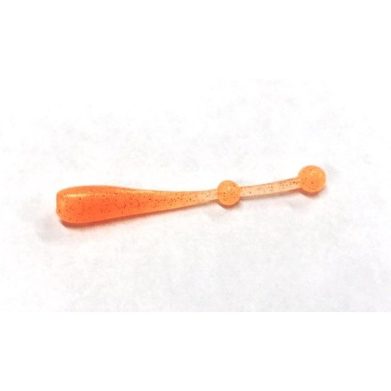 Thirty Four Worm Orbee 1.6inch Wase Mandarin orange