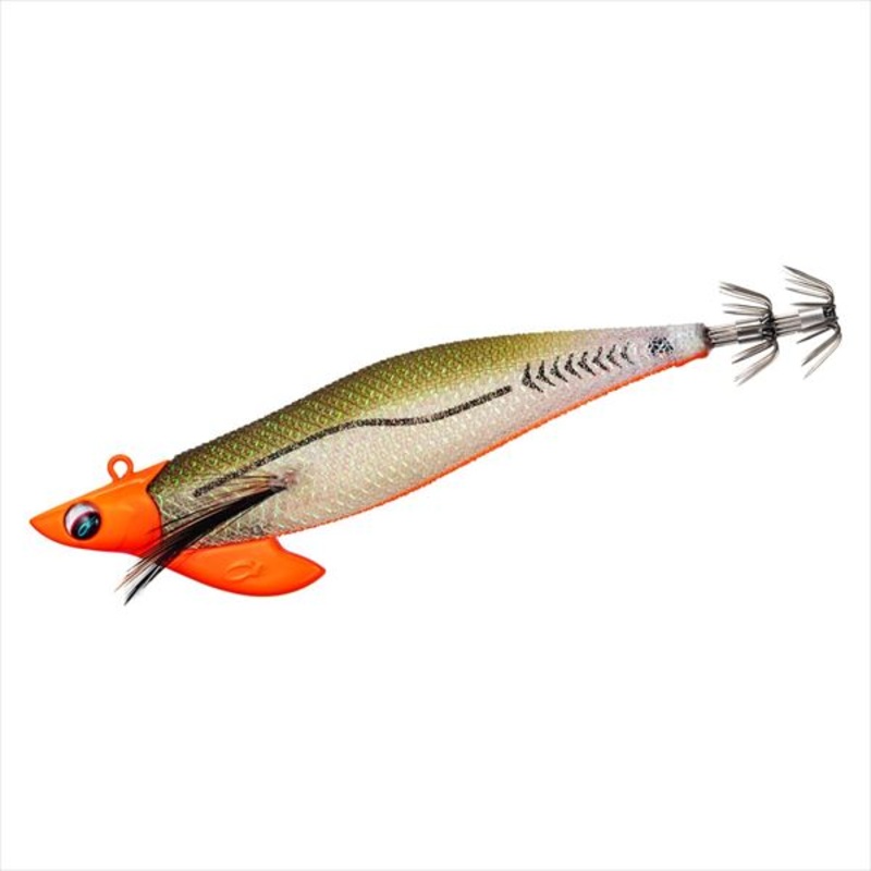 Daiwa Egi Emeraldas Boat II RV #2.75 (25g) UV - Gold & Orange Horse mackerel