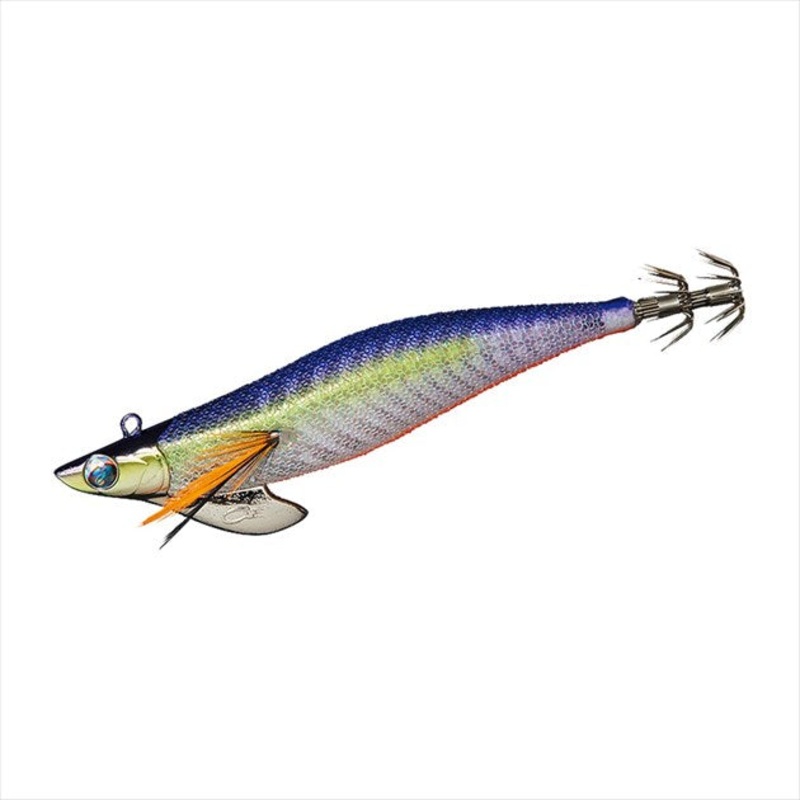 Daiwa Egi Emeraldas Boat II RV #3 (35g) Clear - Purple & Orange