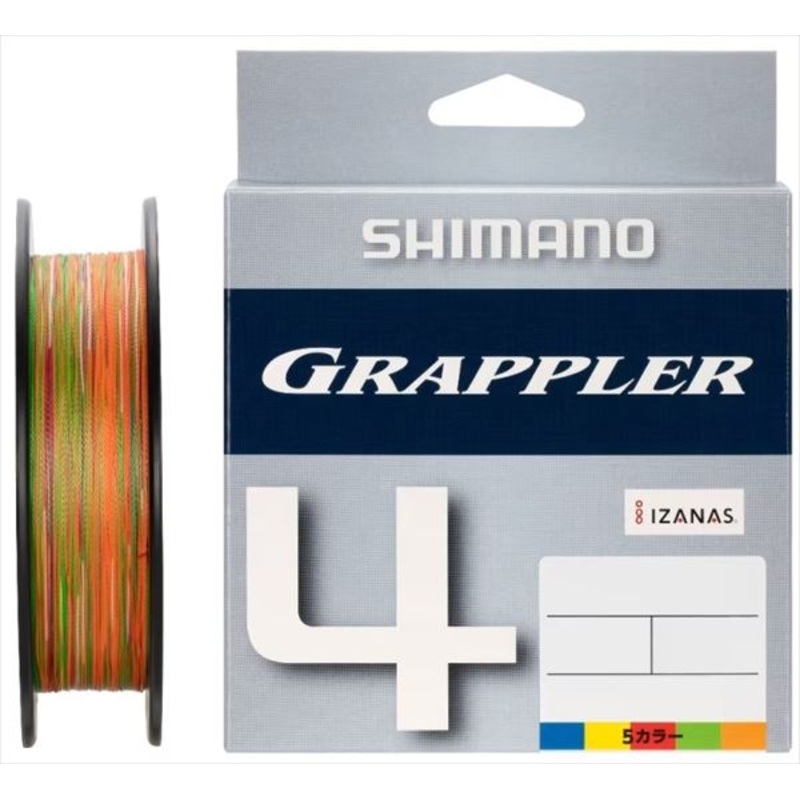 Shimano LD-A62W Grappler 4 PE 200m 10mx5 Color #1.0